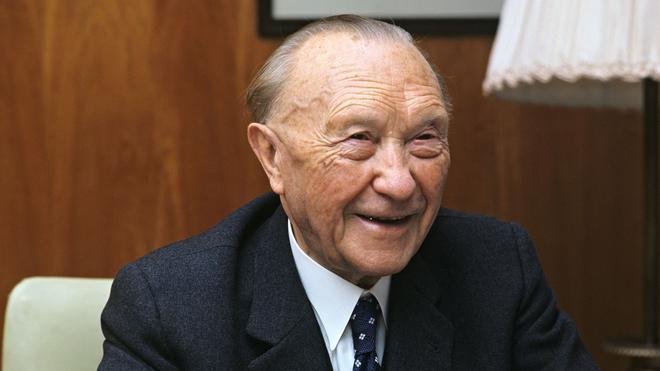 150. Geburtstag: Konrad Adenauer wurde am 5. Januar 1876 geboren - vor 150 Jahren. (Archivbild)