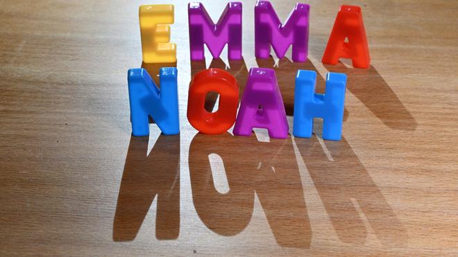 Vornamen-Ranking: Emma und Noah sind im Norden die beliebtesten Vornamen