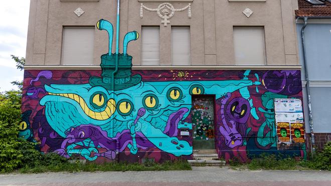 Extremismus: Das Wohnprojekt wurde schon in der Vergangenheit mehrfach attackiert. (Archivbild)