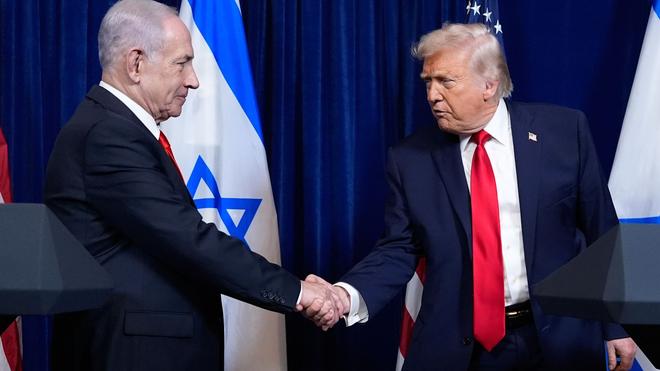 Nahost: US-Präsident Trump und Israels Premier Netanjahu sehen den Iran weiter als Bedrohung.