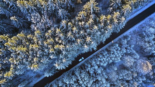 Wetter in Bayern: Mit Schnee und Frost startet der Freistaat ins neue Jahr. (Archivbild)