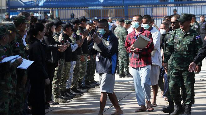 Waffenruhe an der Grenze: Die kambodschanischen Soldaten waren 155 Tage in Thailand inhaftiert gewesen.