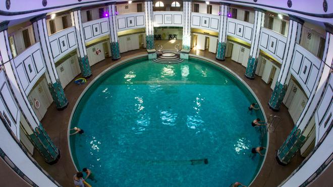 Denkmalgerechte Sanierung: Das historische Stadtbad von 1916 gilt deutschlandweit als einzigartiges Denkmal. (Archivbild)