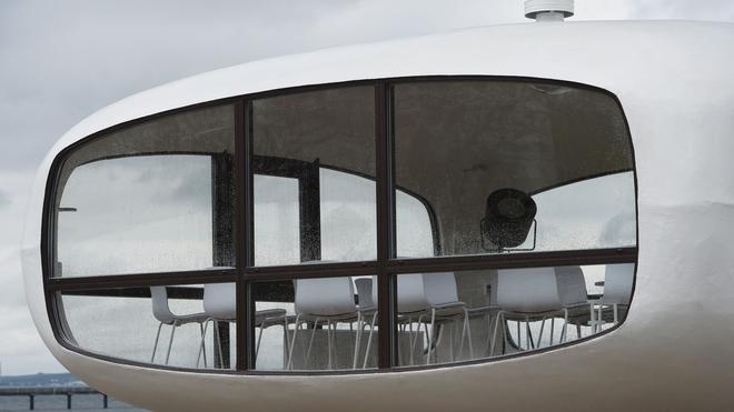 Sehenswert: Die futuristischen Betonschalen-Bauten des Rügener Bauingenieurs Ulrich Müther gehören zu den Ikonen der Ostmoderne in der Architektur. (Archivbild)