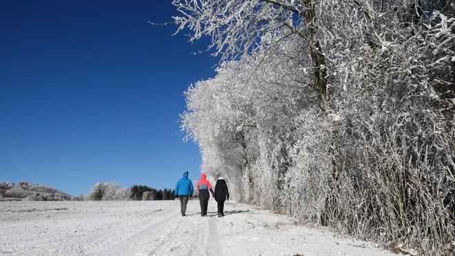 Wetterbericht: Ein Wintersparziergang zum Start ins neue Jahr ist drin.