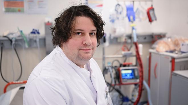 Jahreswechsel: Dengler arbeitet schon seit einigen Jahren in der Notaufnahme.