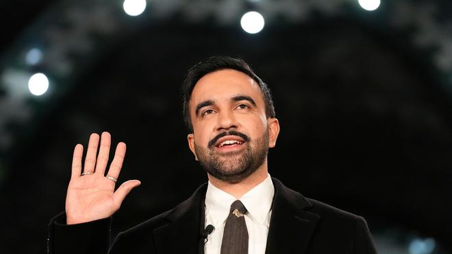 New York City: Der 34-jährige Mamdani hat einen rasanten Aufstieg vom Aktivisten zum Rathauschef hingelegt.