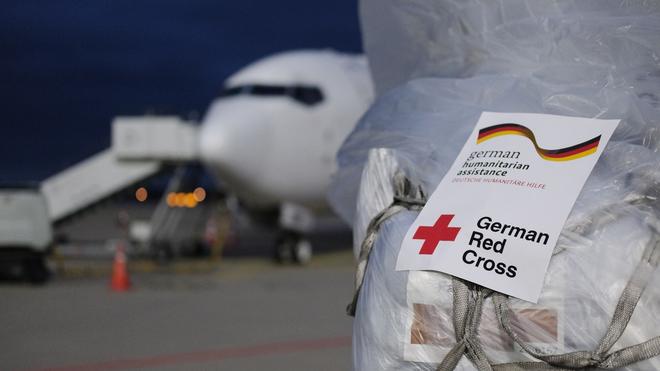 Humanitäre Hilfe: Das DRK liefert bereits zum 21. Mal Hilfsgüter für den Gazastreifen. (Archivbild)