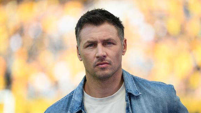 2. Fußball-Bundesliga: Sören Gonther, Geschäftsführer Sport bei Dynamo Dresden, gibt Trainer Stamm eine Arbeitsplatzgarantie. (Archivbild)