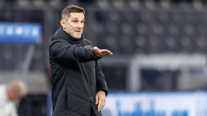 2. Fußball-Bundesliga: Startete mit seiner Mannschaft in die Vorbereitung auf die zweite Saisonhälfte: Hertha-Cheftrainer Stefan Leitl (Archivbild)