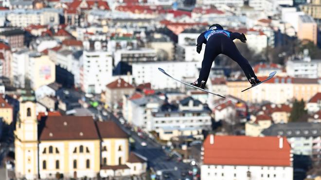 Vierschanzentournee: Wellinger beim Neujahrsspringen in Garmisch.