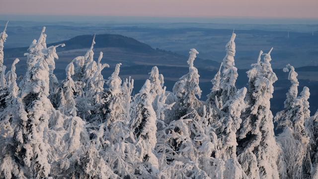 Bis zu -15 Grad: Frostige Nächte auf dem Fichtelberg erwartet