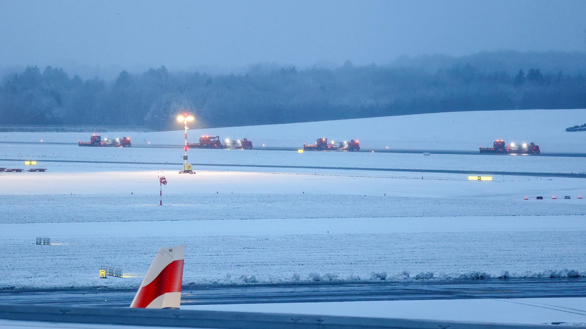 Wetter: Winterwetter: Mehrere Flüge am Hamburg Airport gestrichen
