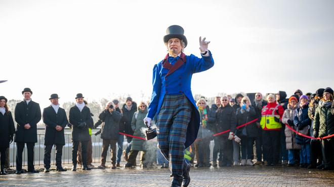 Fotografie: Zauberhafter Wintermorgen bei Eiseskälte.