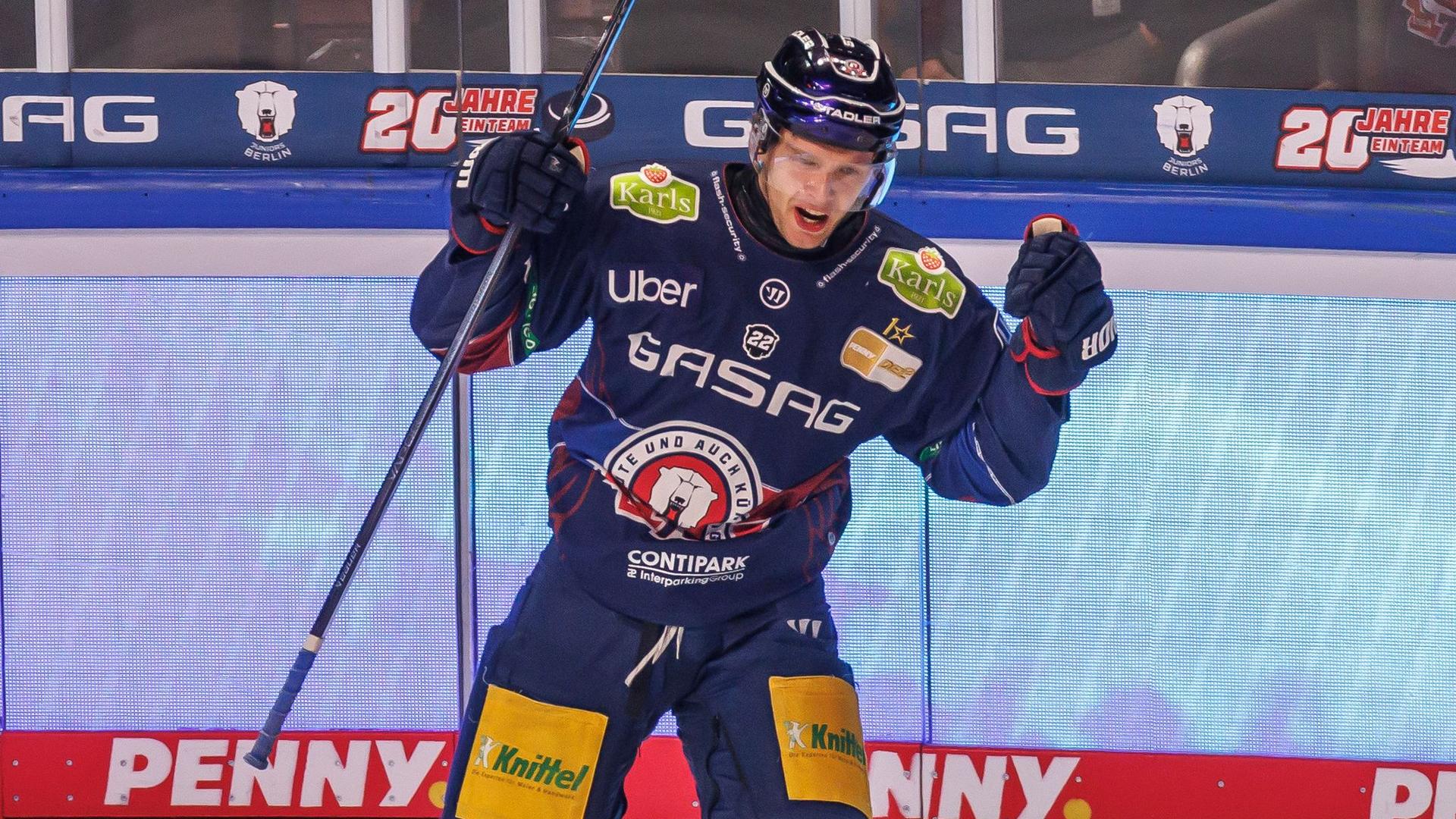 Deutsche Eishockey Liga: Eisbären Berlin gewinnen mit 3:2 in München