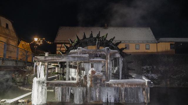 Wetter: Eisig kalte Winternacht in Deutschland