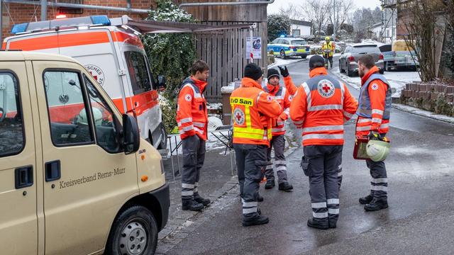 Sechs Verletzte: Nach Einsturz von Treppenhaus: Ursache weiter unklar
