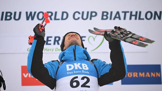 Weltcup: Emotionaler Biathlon-Weltcup: Giacomel siegt vor Nawrath
