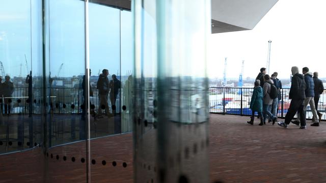 Wetter: Plaza der Elbphilharmonie bleibt trotz Winterwetter geöffnet