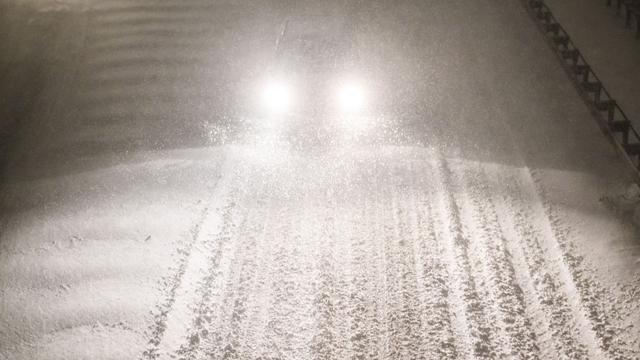 Wetter: Sturmtief zieht mit viel Schnee übers Land