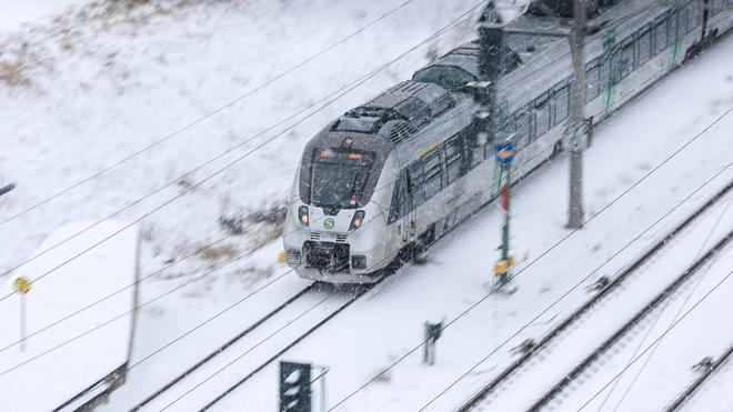 Wetter: Wegen des Winterwetters hatte die Bahn den Regionalverkehr im Schwarzwald zeitweise eingeschränkt. (Symbolbild)
