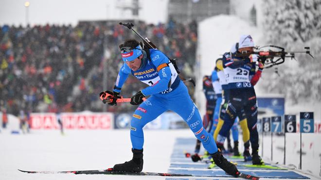 Weltcup: Wieder nicht zu schlagen: Tommaso Giacomel.