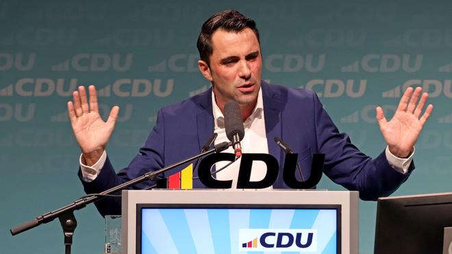 Wahlkampf: Mit über 97 Prozent auf Listenplatz eins gewählt: CDU-Landeschef Daniel Peters.
