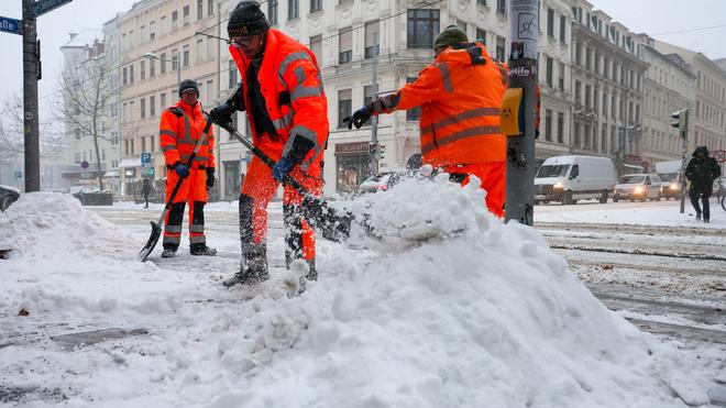 Brückenlauf: In Leipzig liegt zu viel Schnee für den Brückenlauf. (Archivbild)