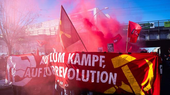Demonstration: Tausende beteiligen sich an der Demonstration in Berlin.
