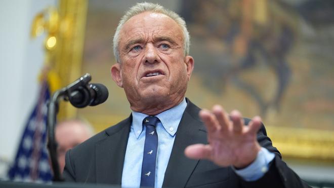 Corona-Pandemie: US-Gesundheitsminister Robert F. Kennedy Jr. kritisiert Deutschland. (Archivbild)