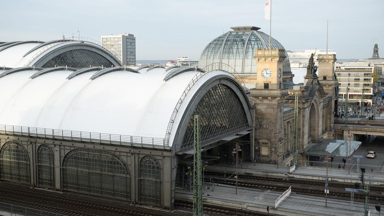 Bahn: Dresdner Hauptbahnhof wieder für Zugverkehr geöffnet