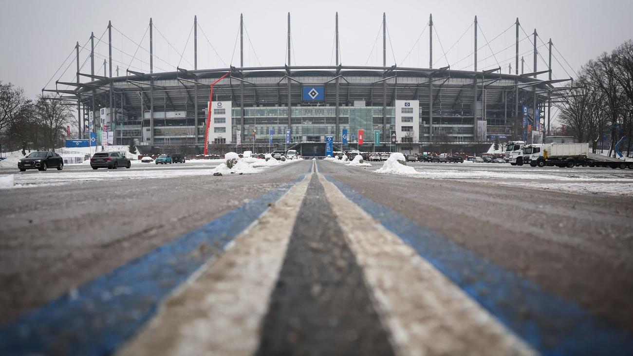 Fußball-Bundesliga: Tauwetter in Hamburg: Keine Parkplätze bei HSV-Spiel