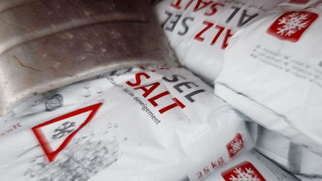 Kriminalität: Während "Elli": Diebe stehlen eineinhalb Tonnen Streusalz