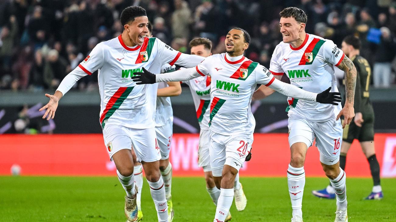 Fußball-Bundesliga: Traumtor reicht Augsburg nicht: Union trifft spät zum 1:1