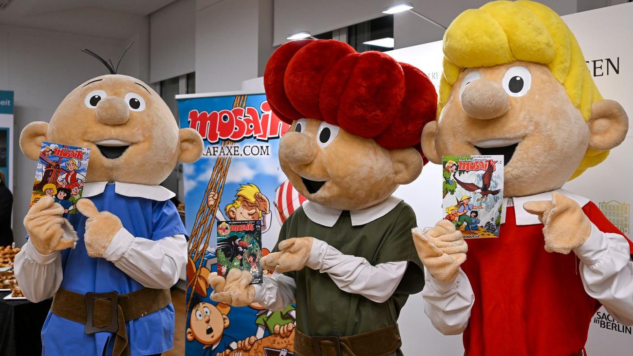 Comic-Helden: Abrafaxe erleben Abenteuer im Erzgebirge