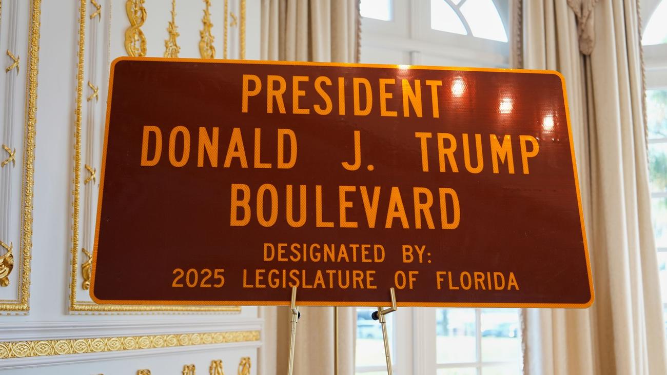 US-Städte: Boulevard in Florida nach Trump benannt