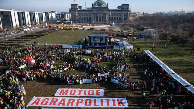 Agrarmesse: Grüne Woche geht weiter - Große Demo geplant