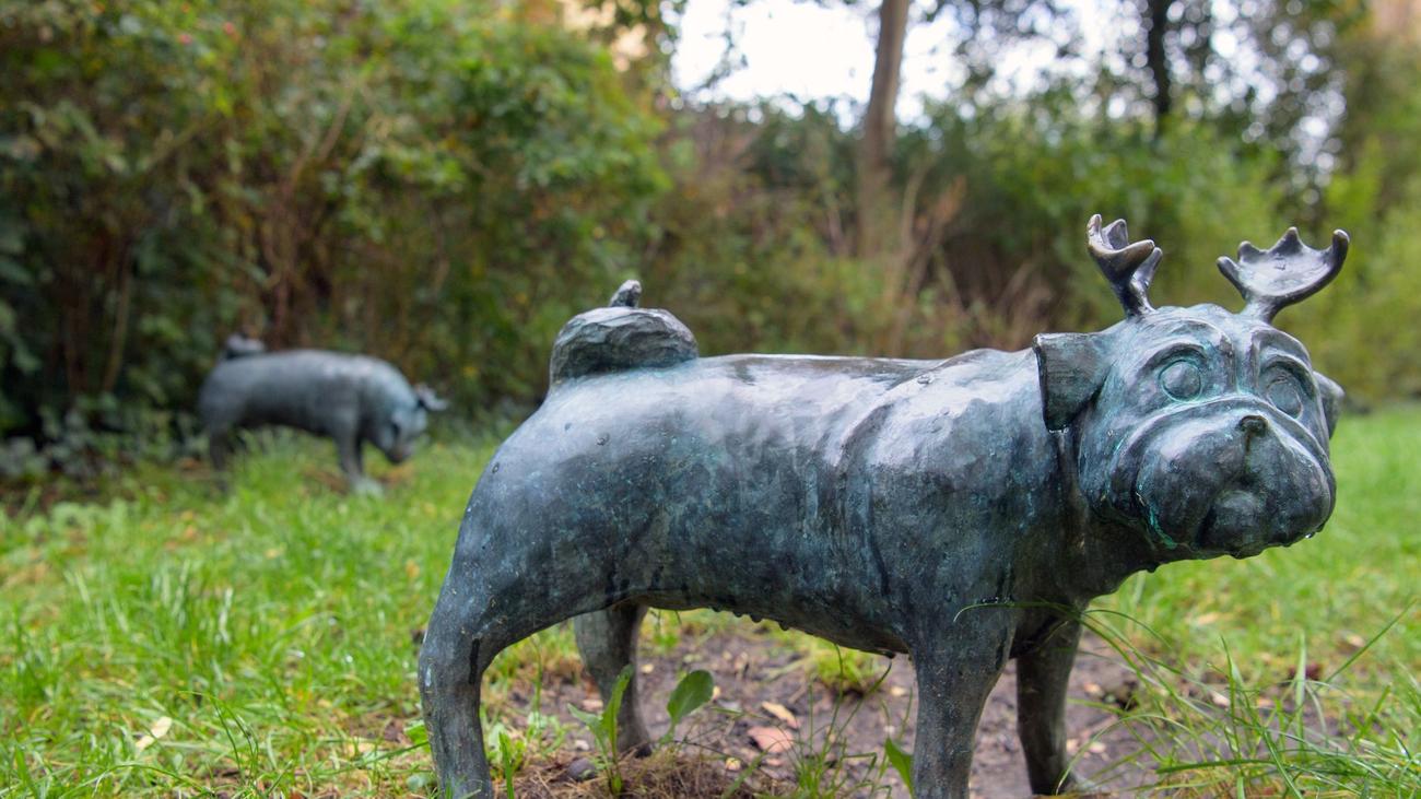 Ampel-Motive: Initiative will Loriot-Mops auf Fußgängerampeln bringen
