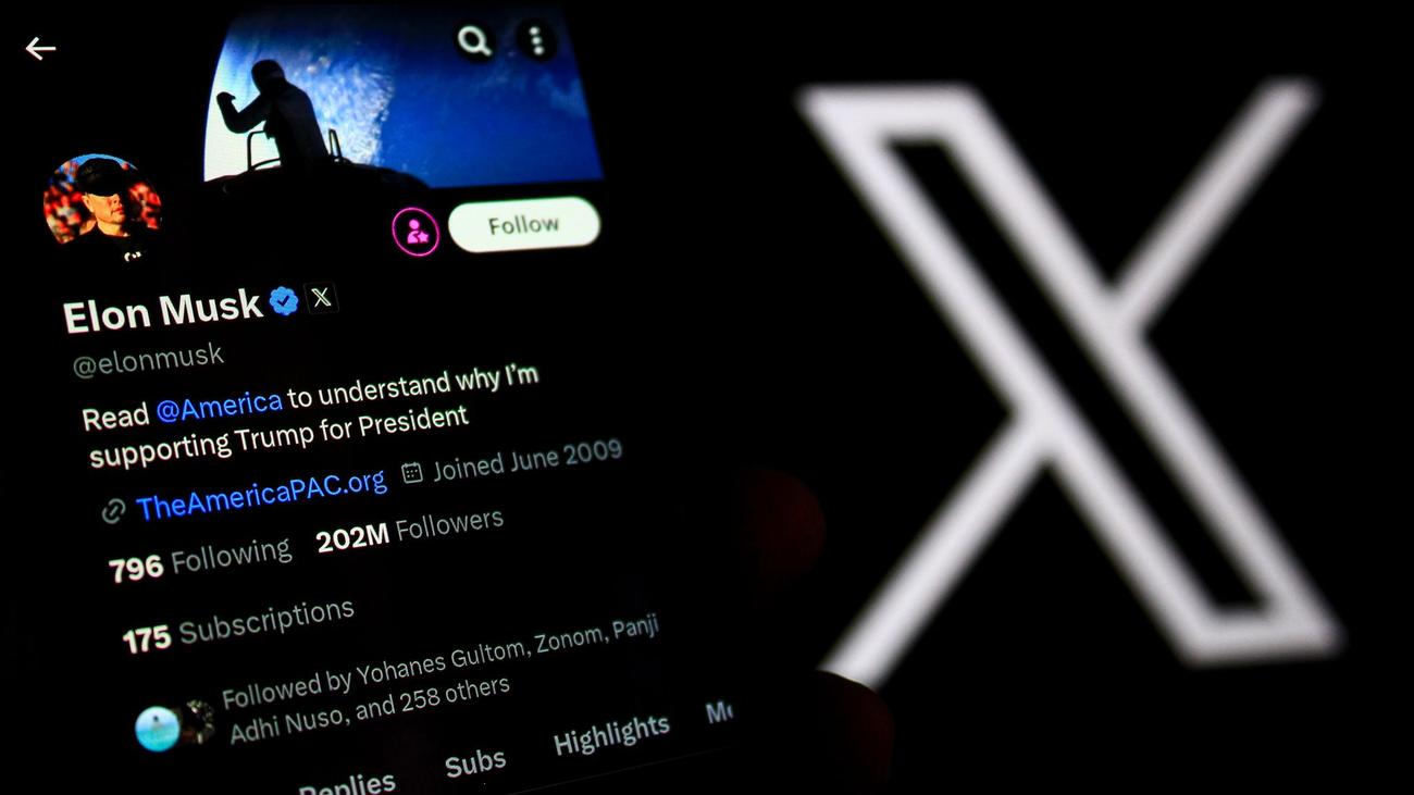 Probleme bei Online-Dienst: Online-Plattform X gestört