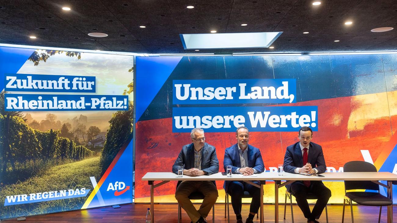 Landtagswahlkampf AfD: Parteichefs Weidel und Chrupalla beim AfD-Wahlkampfauftakt