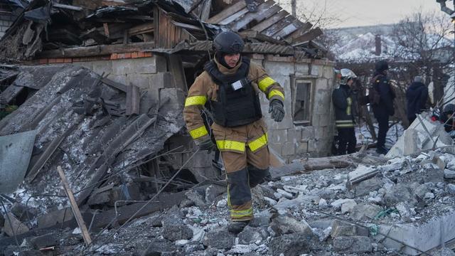 Ukraine-Krieg: Ein Todesopfer bei russischem Bombenangriff auf Charkiw