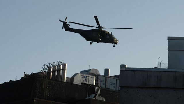 Verteidigung: Bundeswehr übt mit Hubschraubern über Berliner Westen
