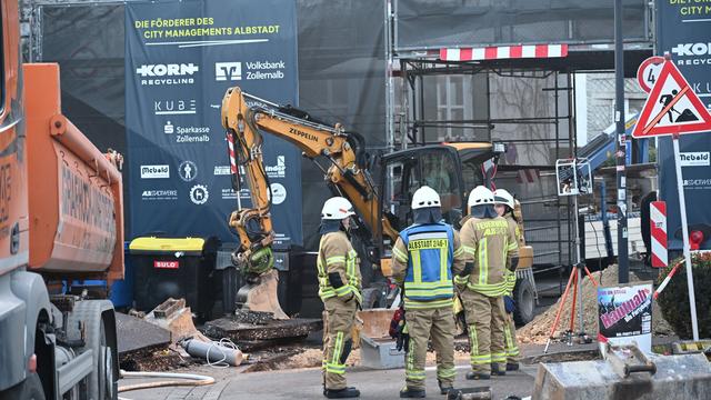 Gasleitung beschädigt: Gasleck in Albstadt-Ebingen – Innenstadt großräumig gesperrt