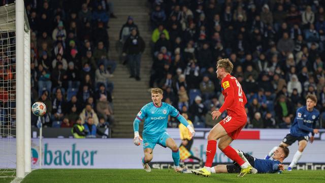 2. Fußball-Bundesliga: 2:2 zwischen Bielefeld und Kiel: Beide Serien gehen weiter