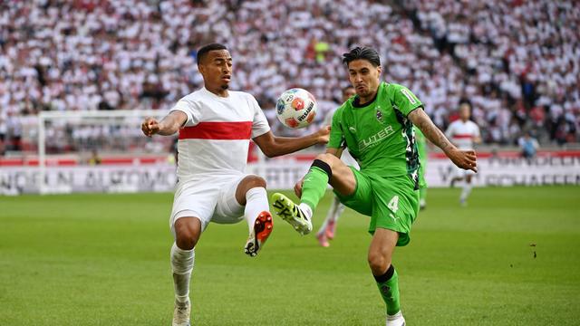 Fußball-Bundesliga: Gladbach ohne Diks gegen Stuttgart