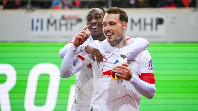 Fußball-Bundesliga: Blitz-Dreierpack lässt Leipzig in Heidenheim jubeln