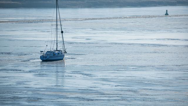 Winterwetter: Eisdicke auf der Ostsee nimmt etwas zu