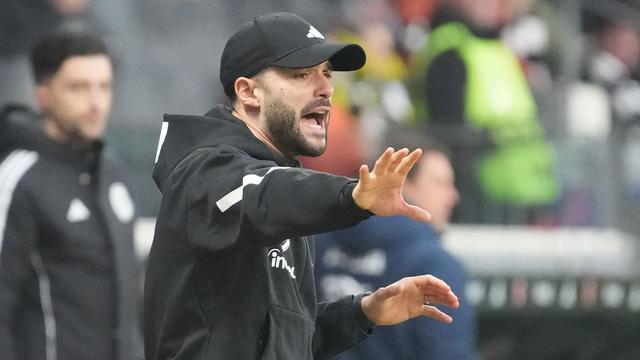 Fußball-Bundesliga: Frankfurt setzt auch im nächsten Spiel auf Interimsduo