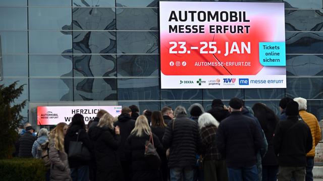 Automesse: Automobilmesse in Erfurt mit stabiler Besucherzahl