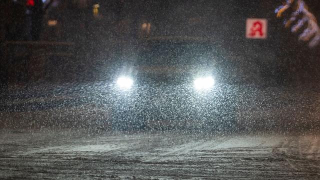 Verkehr: Mehrere Unfälle wegen Glätte in Unterfranken